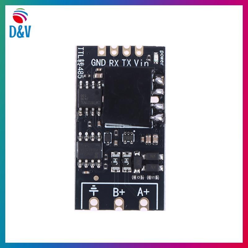 D & V 1 / 2 Cái Cách ly TTL sang RS485 Mô-đun bảng cấp độ Serial Tự động đảo ngược tốc độ cao 2Mbps 
