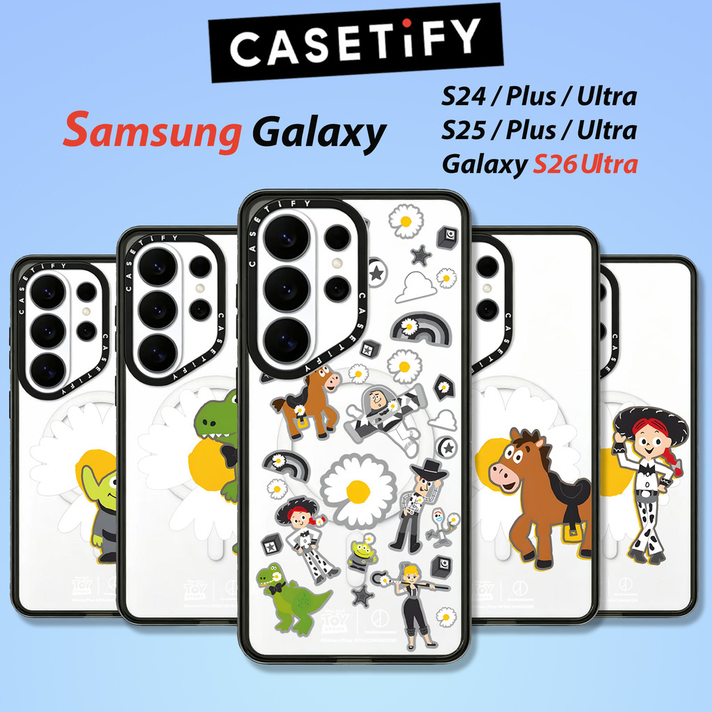 TOY STORY | Flowers Casetify Magnetic Case Samsung Phone Cover for Samsung Galaxy S26 Ultra, compati