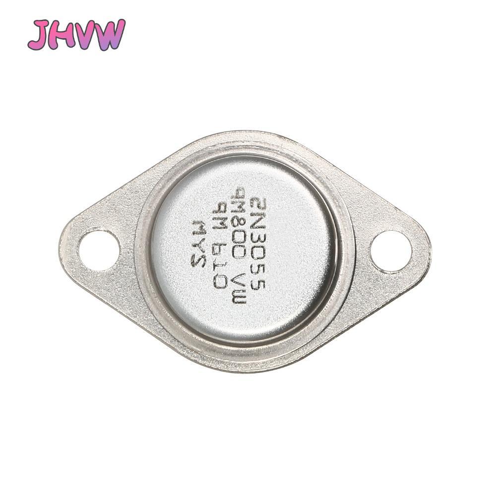 JHVW 5 Chiếc Điện Trở, 2N3055 NPN 15A / 60V 2N3055 Điện Transistor, Transistor Bộ TO-3 Kim Loại 15A 