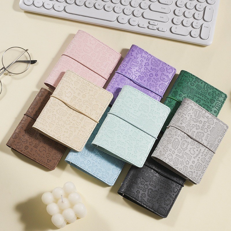 Sổ tay rời M5 Shell PU Da mềm Sổ tay m5 Sổ tay rời Sổ tay Du lịch Con dấu Sổ tay Sổ tay Kế toán Đồng