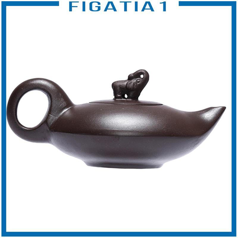 Ấm Trà Zisha 170cc Thiết Kế Voi Đất Sét Tím Ấm Trà Handmade Trung Quốc Ấm Trà Cho Kung Fu Trà Lễ Cun