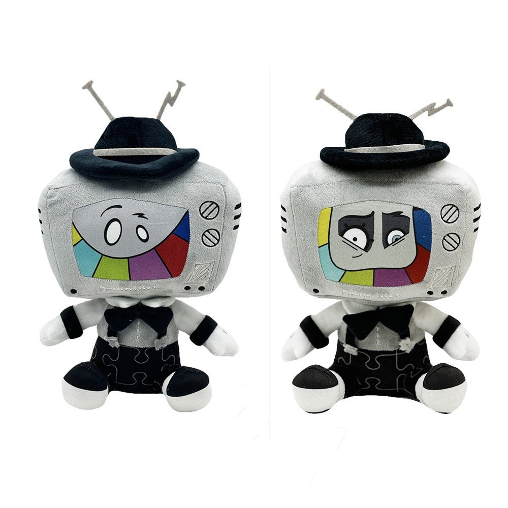 SMG4 Ông Câu đố sang trọng Mr. Búp bê xếp hình Búp bê sang trọng Đồ chơi Robot TV