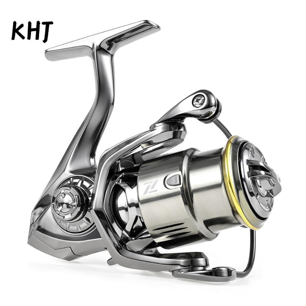 Máy quay KHJ, Máy câu cá tay phải kéo tối đa 18LBS, Vòng bi 5 + 1BB 7 + 1 Vòng bi 5.2: 1 Tỷ lệ bánh 