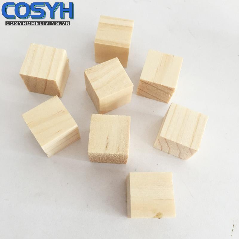 <cosyh>Wooden Cubes DIY Alphabet Blocks Numbers Blocks Puzzle Blocks High Quality