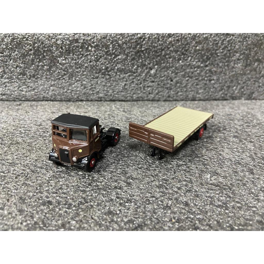 Corgi Paparazzi 1 / 76 Hộp Đựng Xe Tải Anh Vận Chuyển Phẳng Trailer Hợp Kim Xe Mô Hình