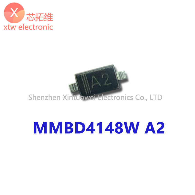 (50 Cái) MMBD4148W 1N4148W Màn Hình Lụa A2 SOD-123 1206 SMD Switch Diode