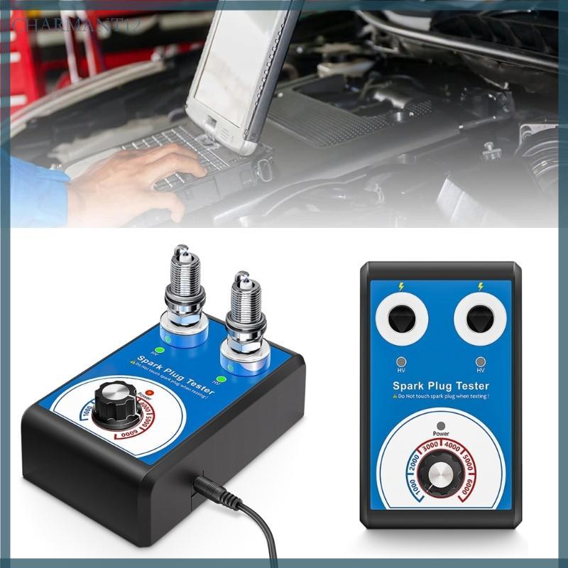 Char Spark Plug Test Công cụ chẩn đoán lỗ đôi Kiểm tra phân tích đánh lửa xe xăng