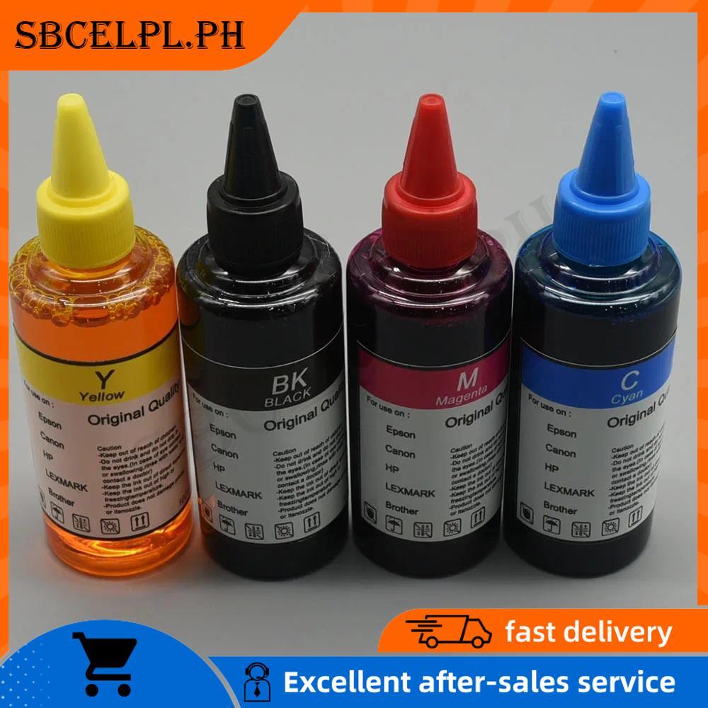 Bộ mực nhuộm nạp đa năng 100ml Tương thích với HP cho Canon cho Lexmark cho Epson cho Dell cho Broth
