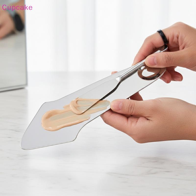 [CKE] Dụng cụ cạo Guasha bằng thép không gỉ có túi da Pu Thìa kim loại Máy mát xa mặt Làm đẹp Dụng c
