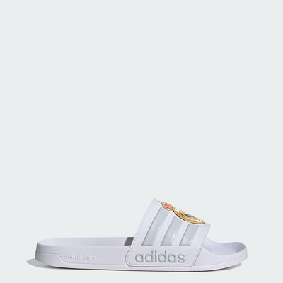 adidas Phong cách sống Dép Adilette Shower Real Madrid Unisex trắng JS4863