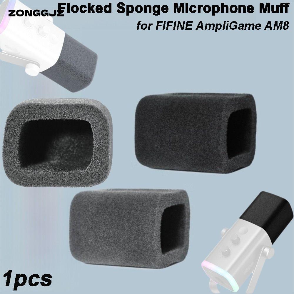 ZONGGJZ 1 Chiếc Mic Kính Chắn Gió, Micrô Thay Thế Chống Gió, Giảm Tiếng Ồn Bọt Xốp Đổ Xô Pop Lọc Dàn