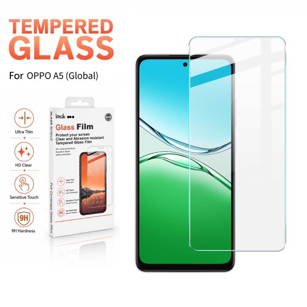 Kính Cường Lực Cho OPPO A5 A3 A3x A2x Pro Vitality Energy Global India 5G HD Clear FM0001