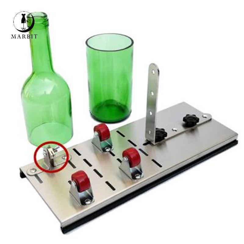 Marbit 2 Chiếc Dụng Cụ Cắt Chai Rượu Thay Thế Đầu Cắt Chai Thủy Tinh FHS