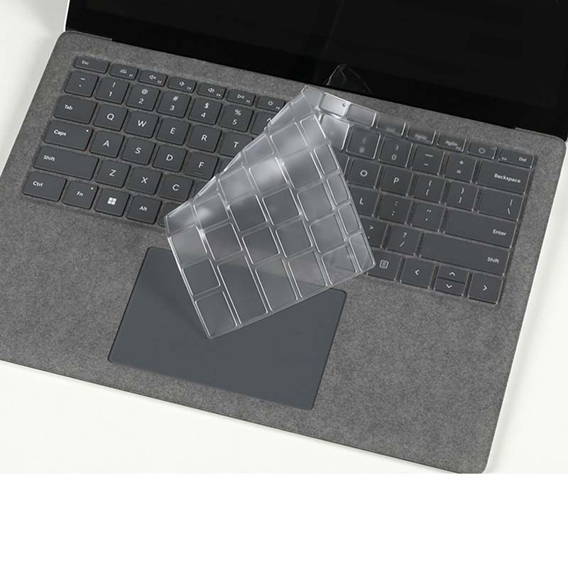 Miếng dán bảo vệ bàn phím silicon cho Microsoft Surface Pro 13 12 10 4 5 6 7 8 9 X Go 2 3 Book 13.5 