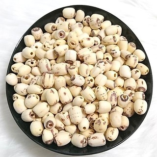 Hạt Sen Huế Khô Loại Thơm Bở 100g (không tẩy trắng) - giúp ngủ ngon, nấu chè, nấu sữa, ăn dặm cho bé
