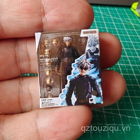 Hộp Giấy Thu Nhỏ SHF Spell Back to Battle Handmade Mini Box Gojo Satoru Xia Yujie và các Cảnh Đạo Cụ