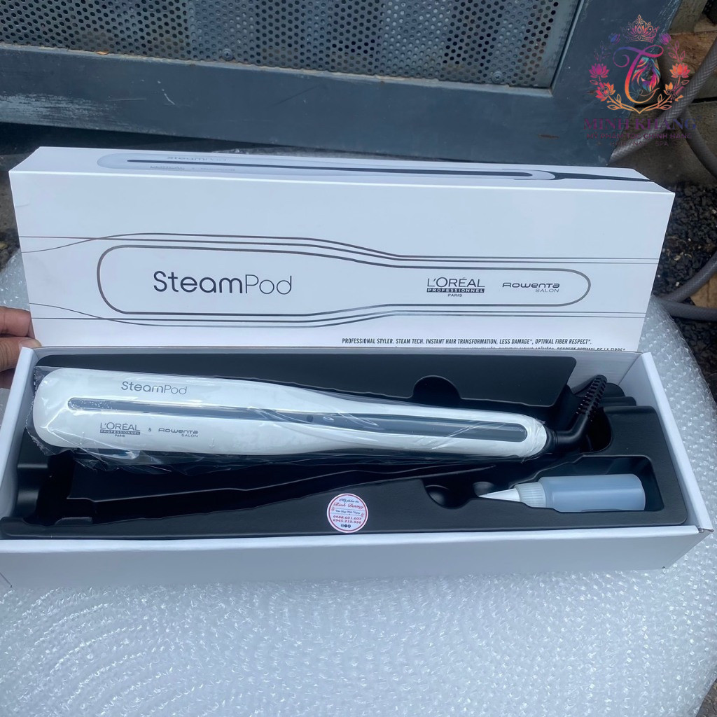 Máy kẹp duỗi hơi nước L'oreal Steampod ( chính hãng) Version 3.0 - MK
