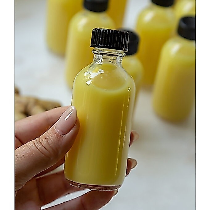 Combo 7 chai lọ thủy tinh làm Ginger Shot loại 20ml