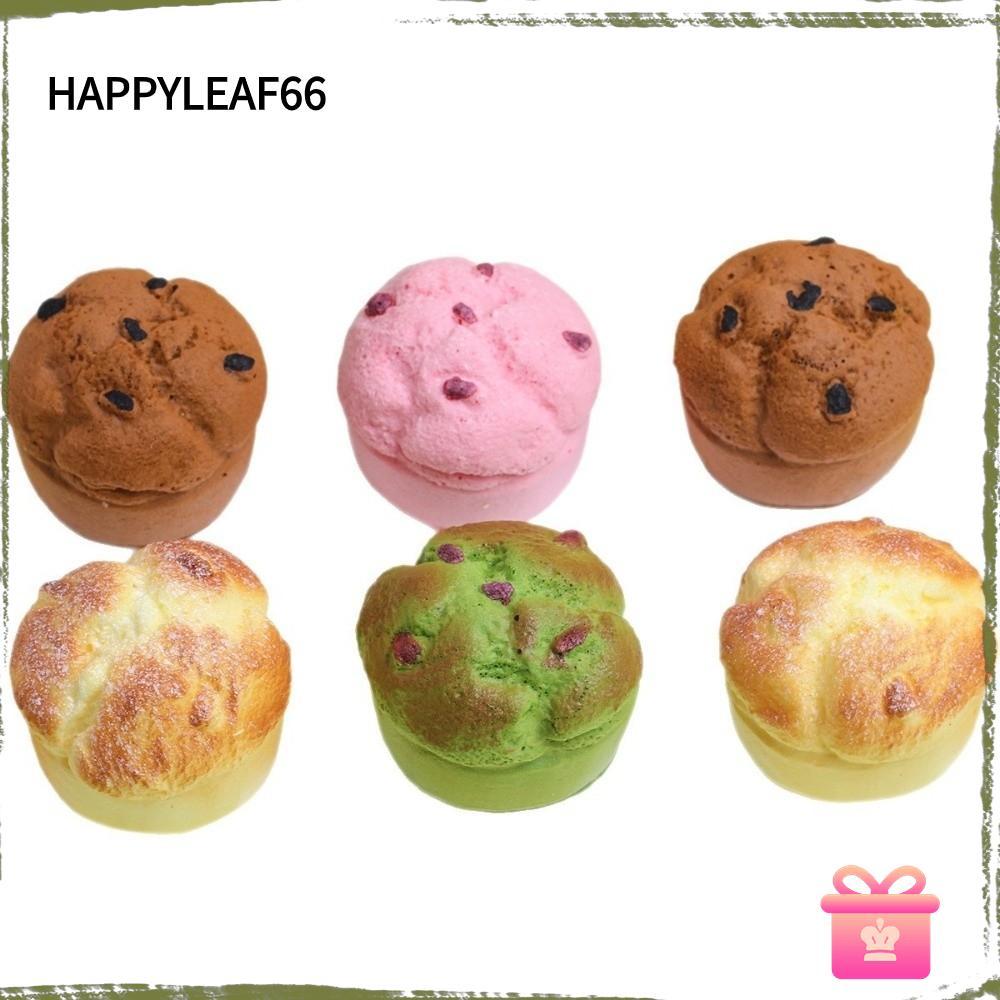 HAPPYLEAF Đồ chơi bóp bánh, Đồ chơi bóp Fidget mềm phục hồi chậm, Phim hoạt hình chống căng thẳng Mo