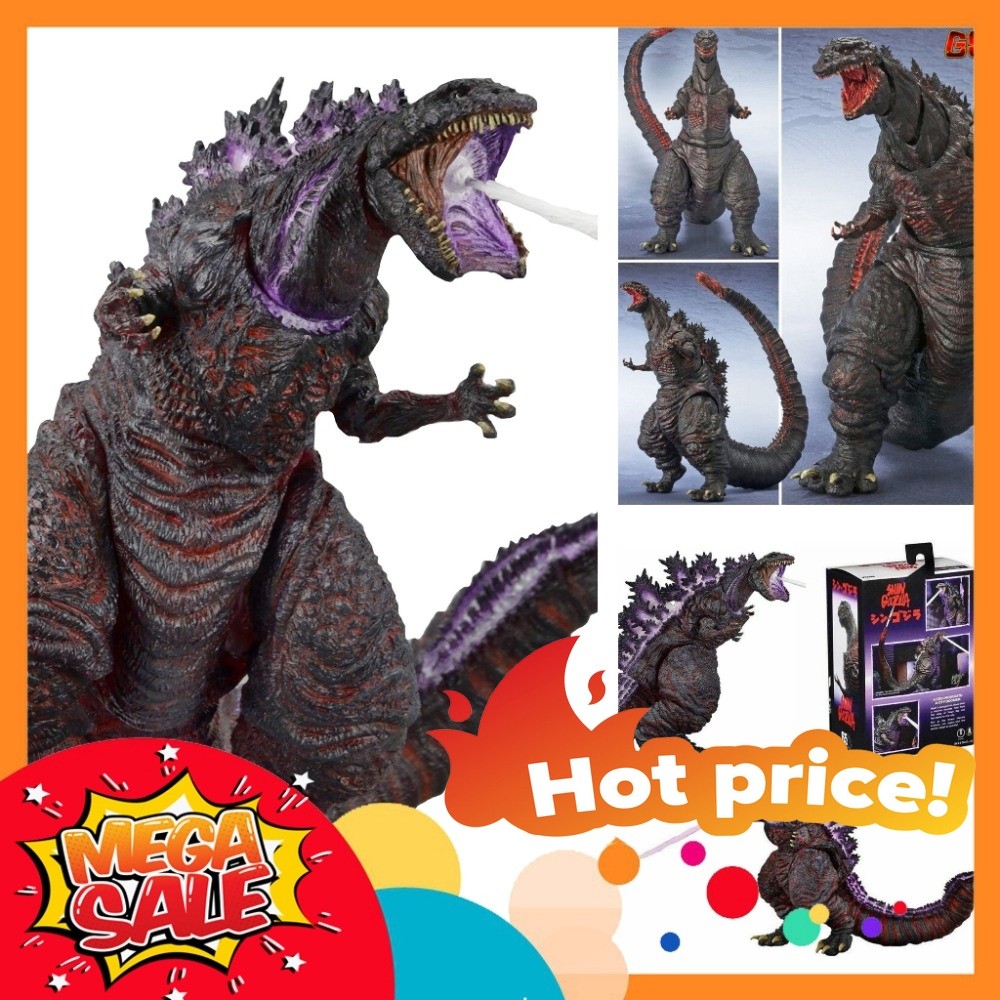 🌟GIÁ HỦY DIỆT🌟 Mô Hình Shin Godzilla 2016 Neca Godzilla Atomic Blast Full Box
