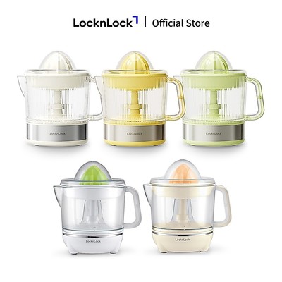 Máy vắt cam màu trắng Lock&Lock Citrus Juicer EJJ231 (2 màu) / EJJ244 (3 màu) dung tích 700ml
