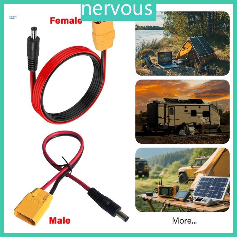 Cáp sạc NERV 14AWG XT90 đến 5521 với dây 14AWG Sử dụng hàng ngày