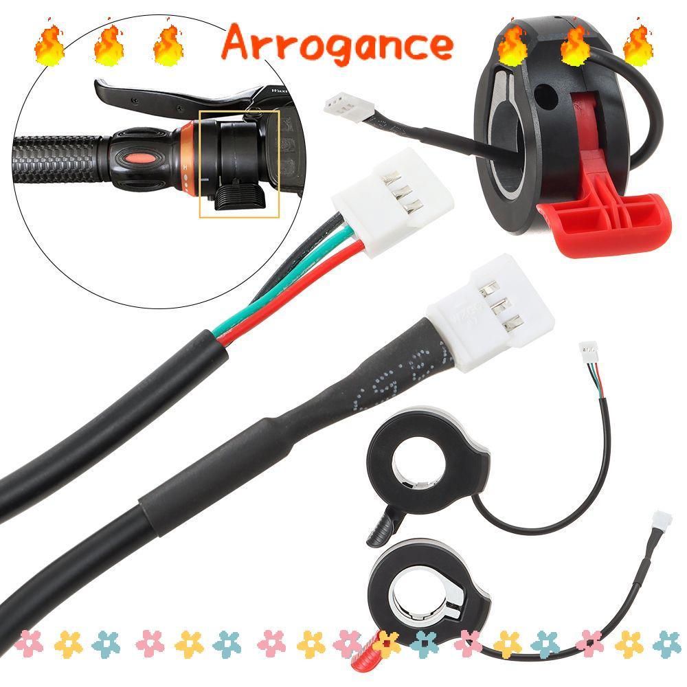 ARROGANCED Ngón Tay Cái Tiết Lưu Chất Lượng Cao Cho Bafang BBSHD 36V 48V Đầu Nối Chống Thấm Nước
