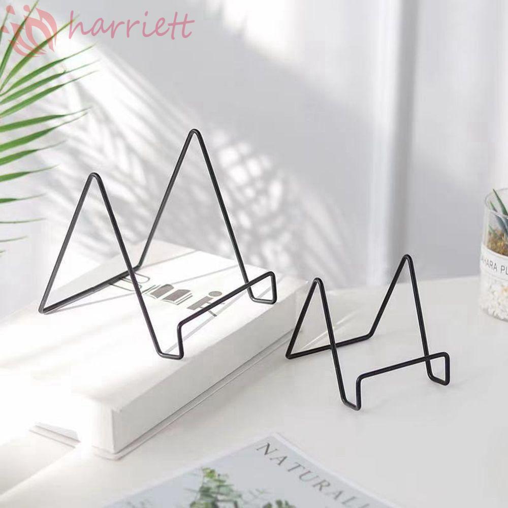 HARRIETT Iron Magazine Rack, File Photo Book Storage Rack, Bộ sưu tập đơn giản Hình ảnh Báo trưng bà