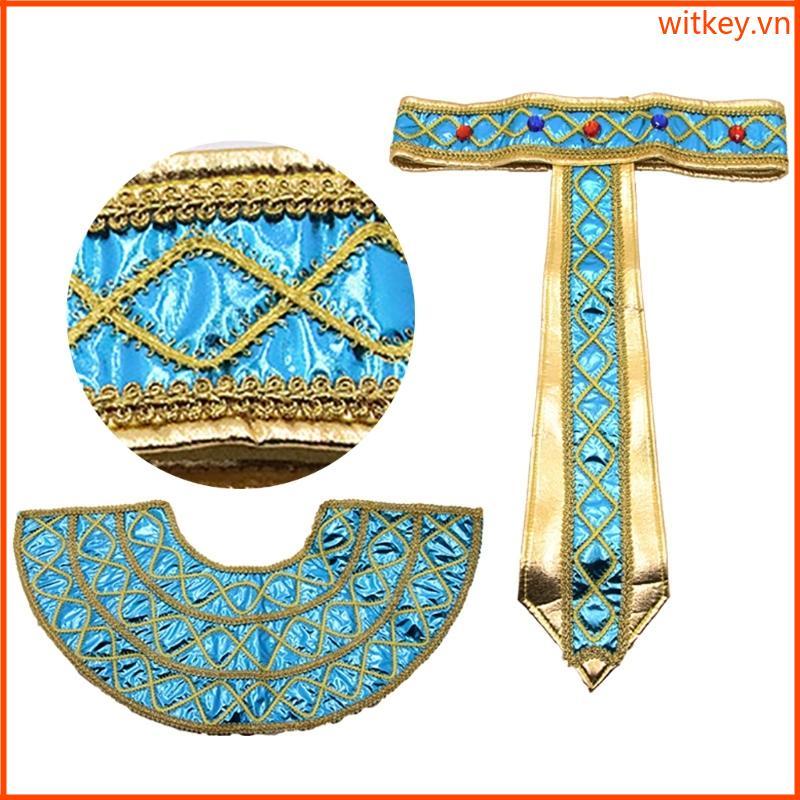 WIT Ai Cập Pharaoh Mũ Ai Cập Cổ Ai Cập Trang Phục Phụ Kiện Cho Nam