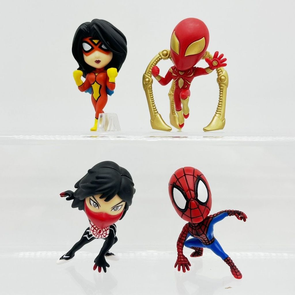Đồ chơi mô hình siêu anh hùng Iron Spider Silk Spider