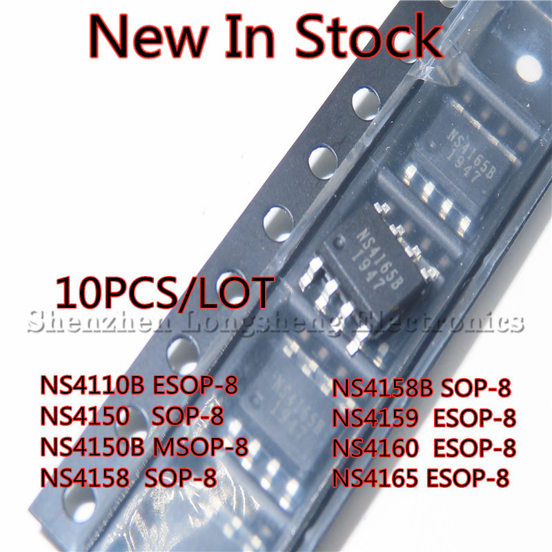10 Cái / lốc NS4110B NS4150 NS4150B NS4158 NS4158B NS4159 NS4160 NS4165 chip khuếch đại công suất âm