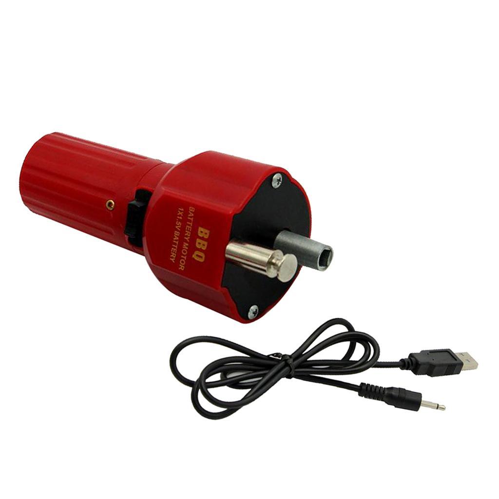 LOVIVER 5V Grill Motor Grill Rotisserie Rotator Grill Motor cho dã ngoại ngoài trời