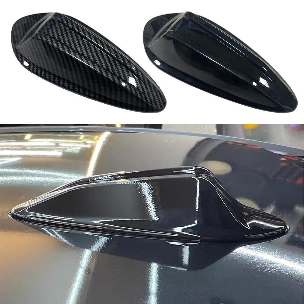 Dành Cho Xe BMW G20 G21 3 Series M3 G80 2023-2024 Mái Ô Tô Vây Cá Mập Ăng Ten Bao ABS Sợi Carbon Hoa