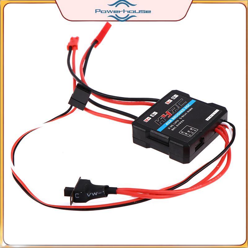 Bộ điều khiển tốc độ điện tử ESC chải POWER 40A cho WPL C24 C34 MN D90 MN99S MN86S.