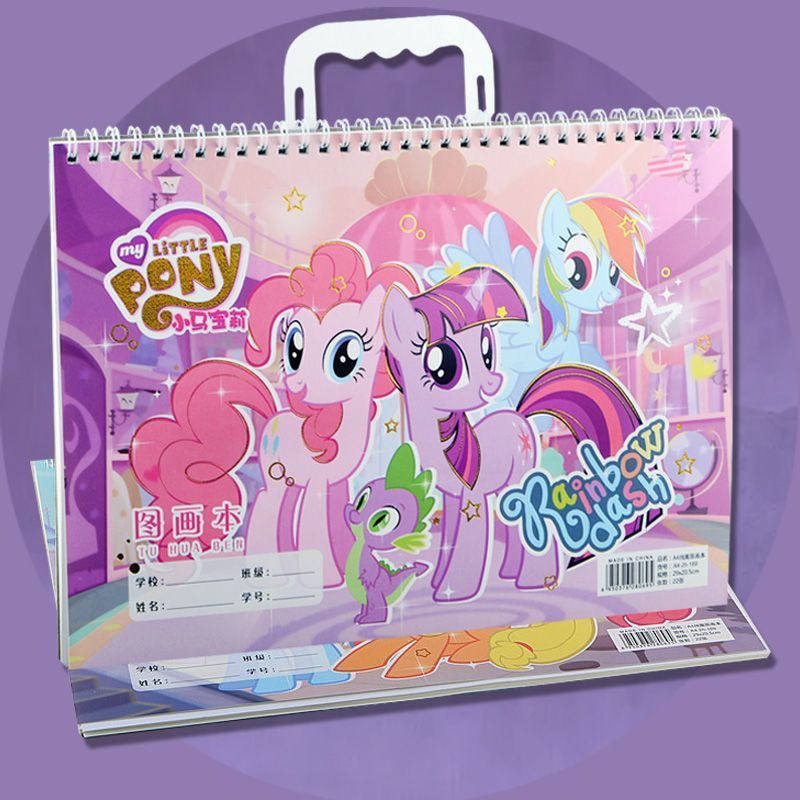 Mu mi nm 2026 My Little Pony Picture Book 2026 Phong Cách Mới My Little Pony Picture Book Girl A4 Ch