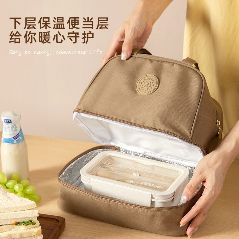 Lunch bag, cutlery, work tote bag, food bag, lunch box, new product12y Lunch box and are insulated a