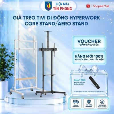 Giá treo tivi di động Hyperwork Core Stand/Aero Stand | Tải trọng lên đến 70kg - Bảo Hành 24 Tháng