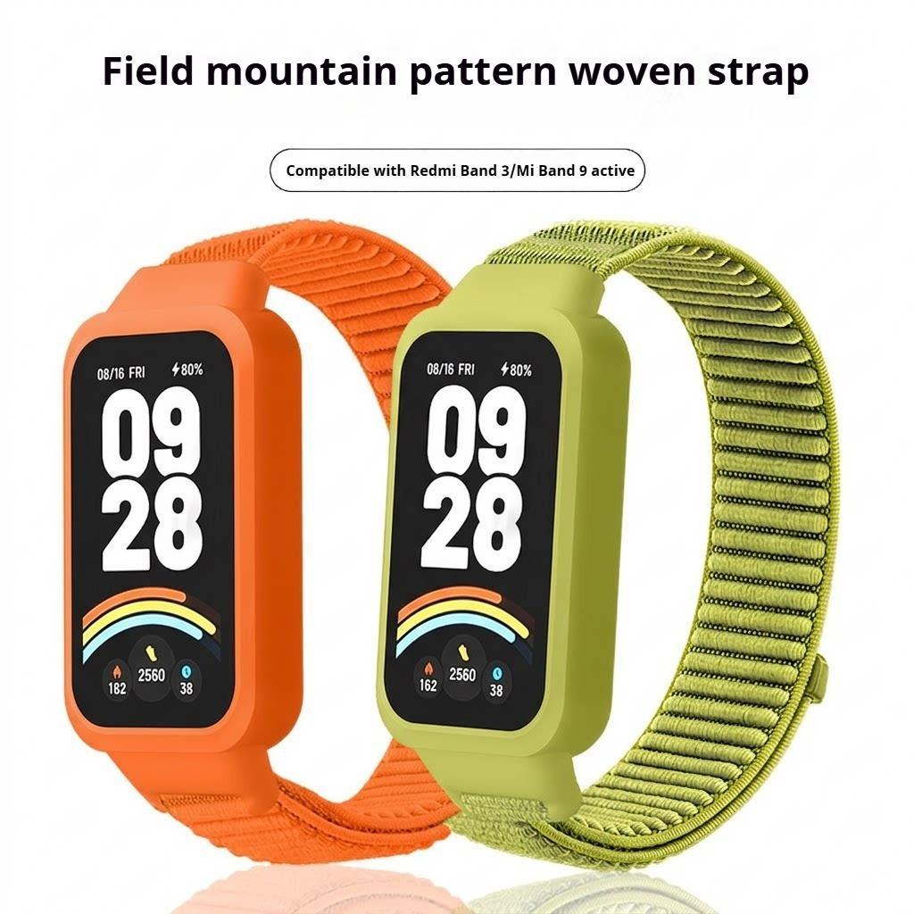 Dây đeo cho Xiaomi Smart Band 9 Active Nylon Vòng đeo tay thông minh Mi Band 9 Active Watchband Corr