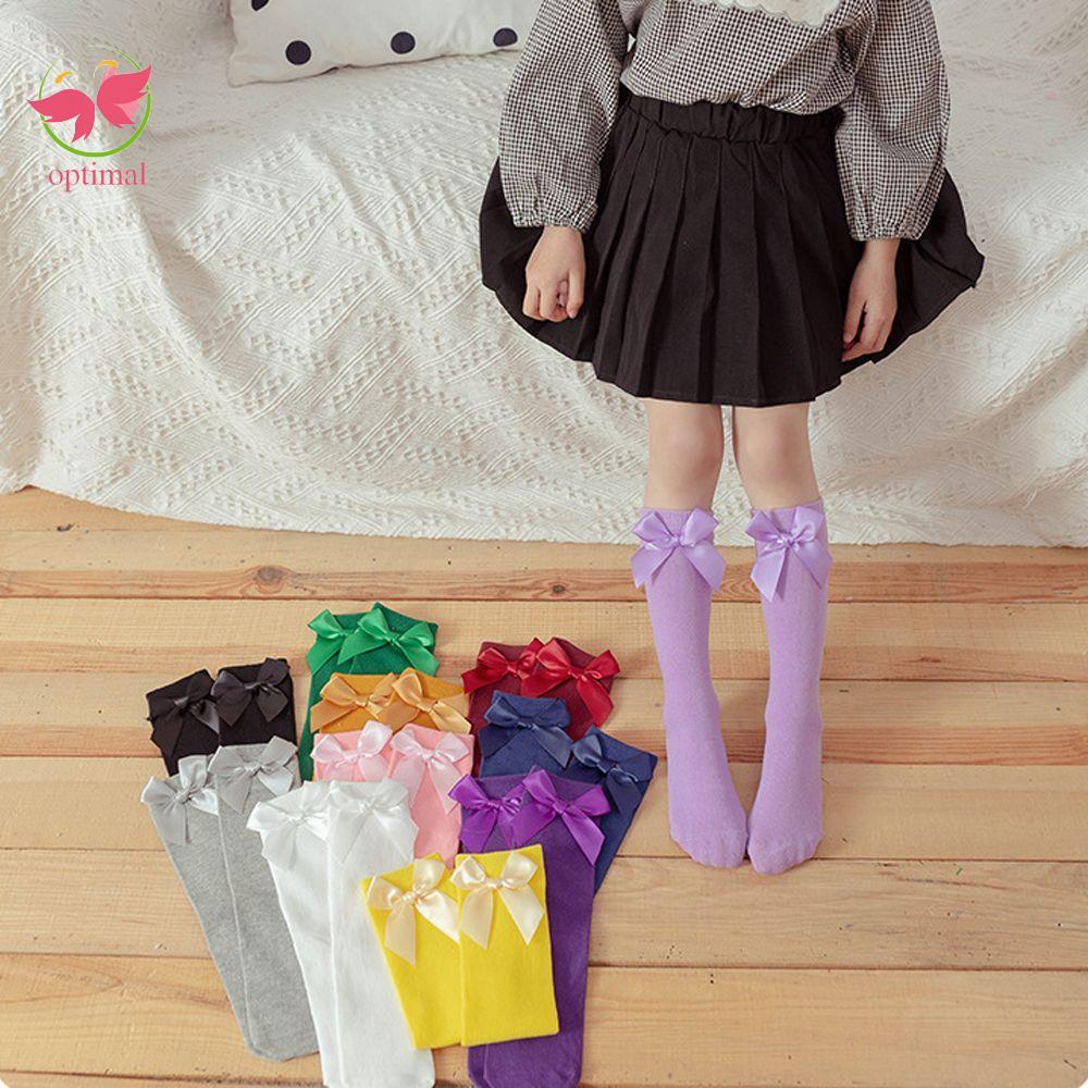 OPTIMAL LIMIT Tất Trẻ Em Jk Thu Đông Tập Đi Tất Mùa Đông Nhật Bản Ngọt Ngào Cotton