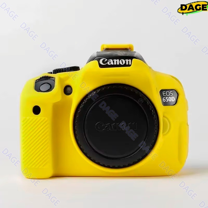 Ốp lưng silicon Armor Skin cho Canon EOS 600D 650D 700D kiss x5i x6i x7i Rebel T3i T4i T5i bảo vệ tú