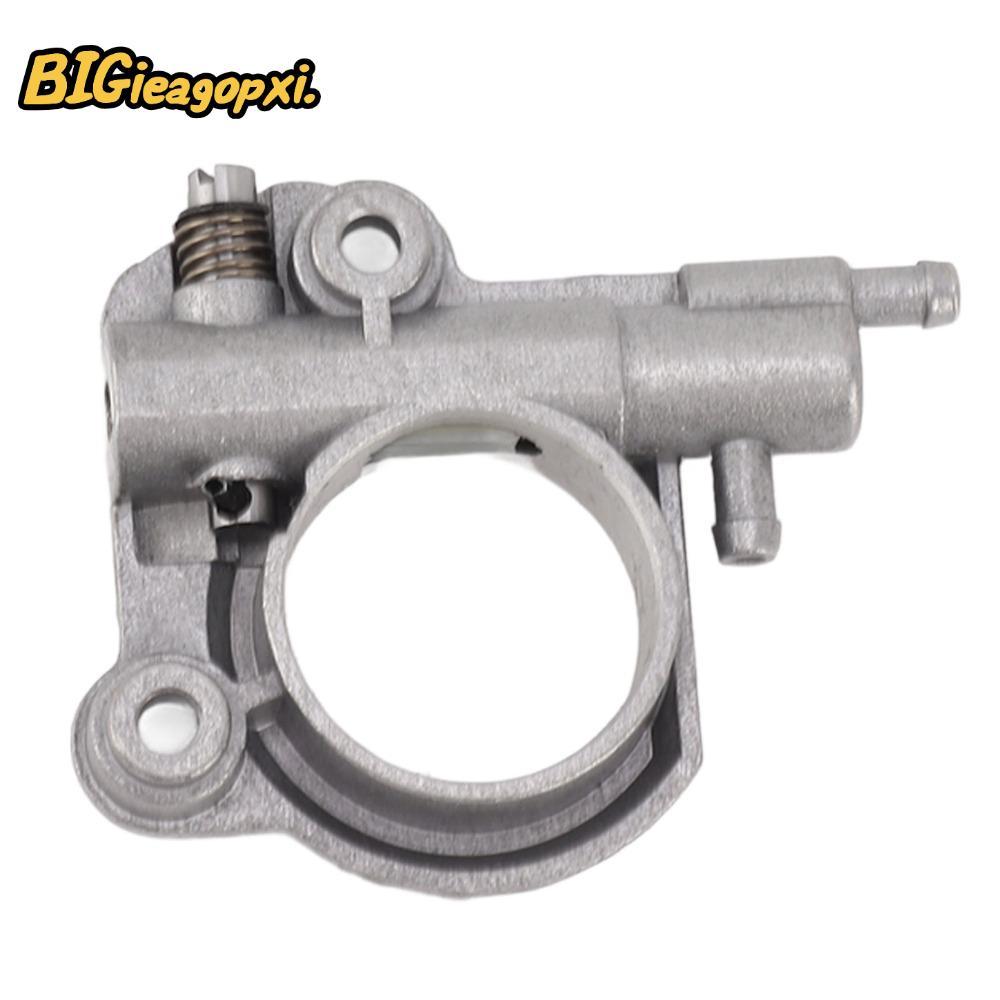 Máy bơm dầu cưa xích BIGBIEAGOPXI, Lắp ráp dầu tự động bằng sắt nhỏ gọn, Lắp ráp bơm dầu bạc cho CS5