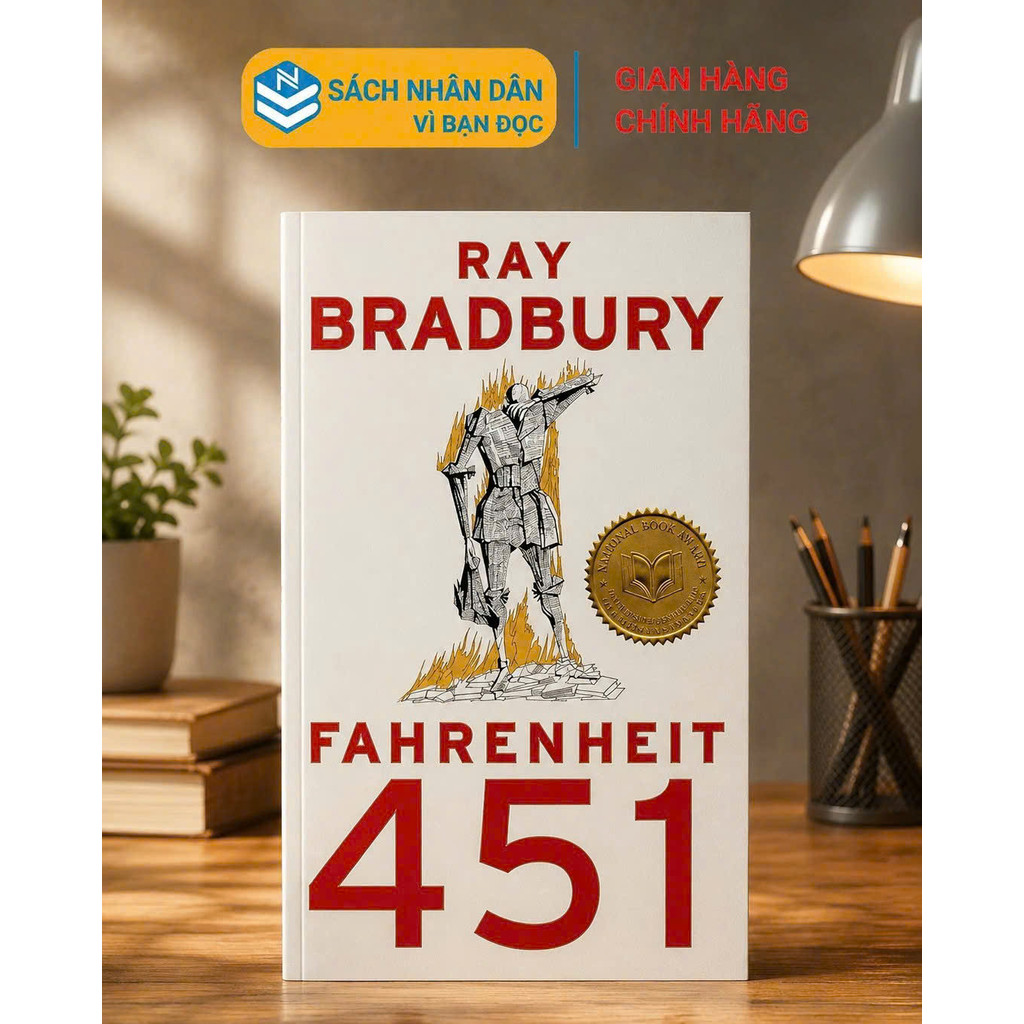 Sách Ngoại Văn: FAHRENHEIT 451 - Ray Bradbury