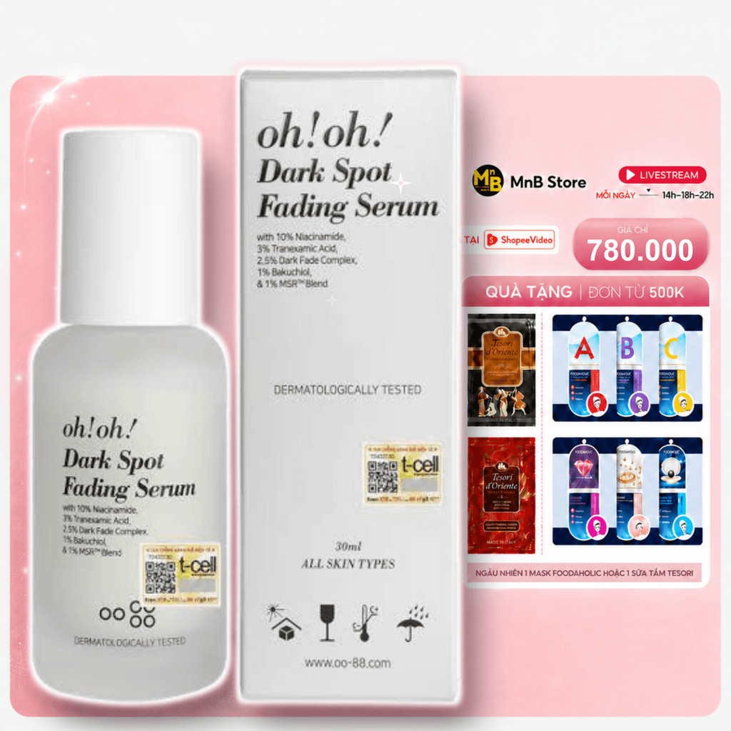 [HÀNG CÔNG TY] Serum Mờ Nám oh!oh! Dark Spot Fading Serum 30ml