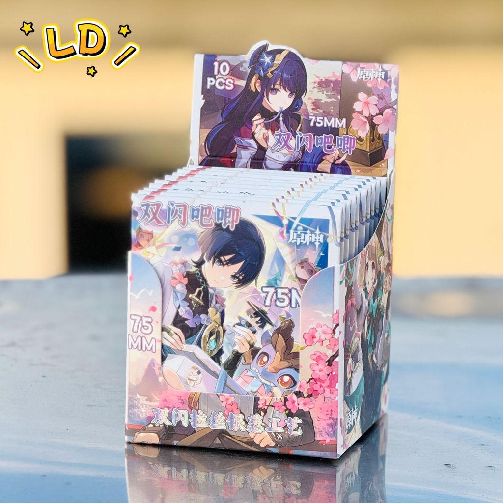 Yuanshen Game Border Valley Bar Blind Box mm Cold Hot Silver Onion Draw with Card Blind Draw _ Lizhe