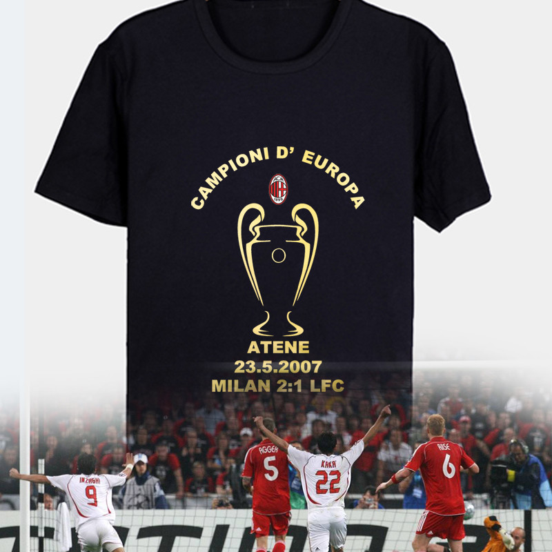 Áo thun kỷ niệm lần thứ 10 AC Milan chính hãng 2007