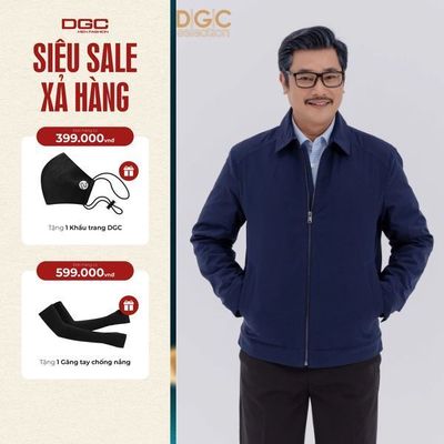 Áo khoác nam cổ Đức 2 lớp Dáng áo vừa vặn thoải mái, phong cách lịch sự -  WAJKBD110M
