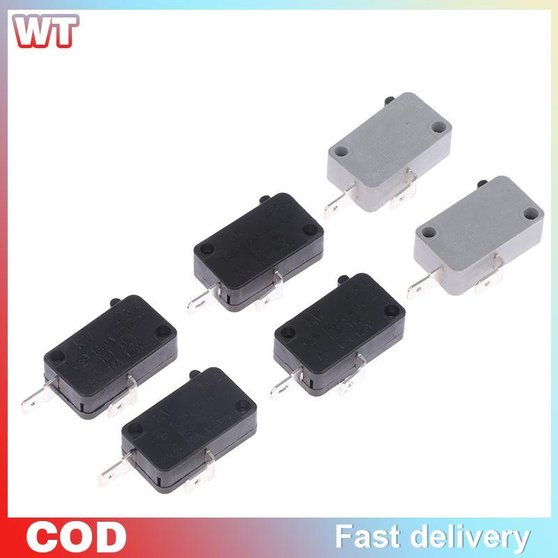 [WT] 2 Chiếc KW16 (5) Cửa Lò Vi Sóng 250VAC Micro Thường Mở Thường Đóng Công Tắc Cửa Interloc