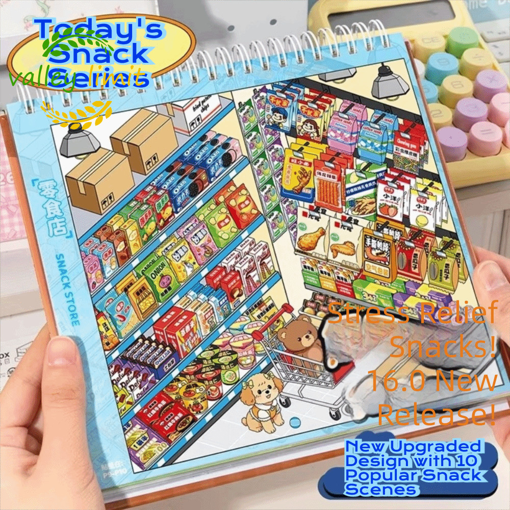 VALLEY LIMIT Store Code Goods Series Sticker, PET Material Store Code Goods 3D Scene Sticker, Scener