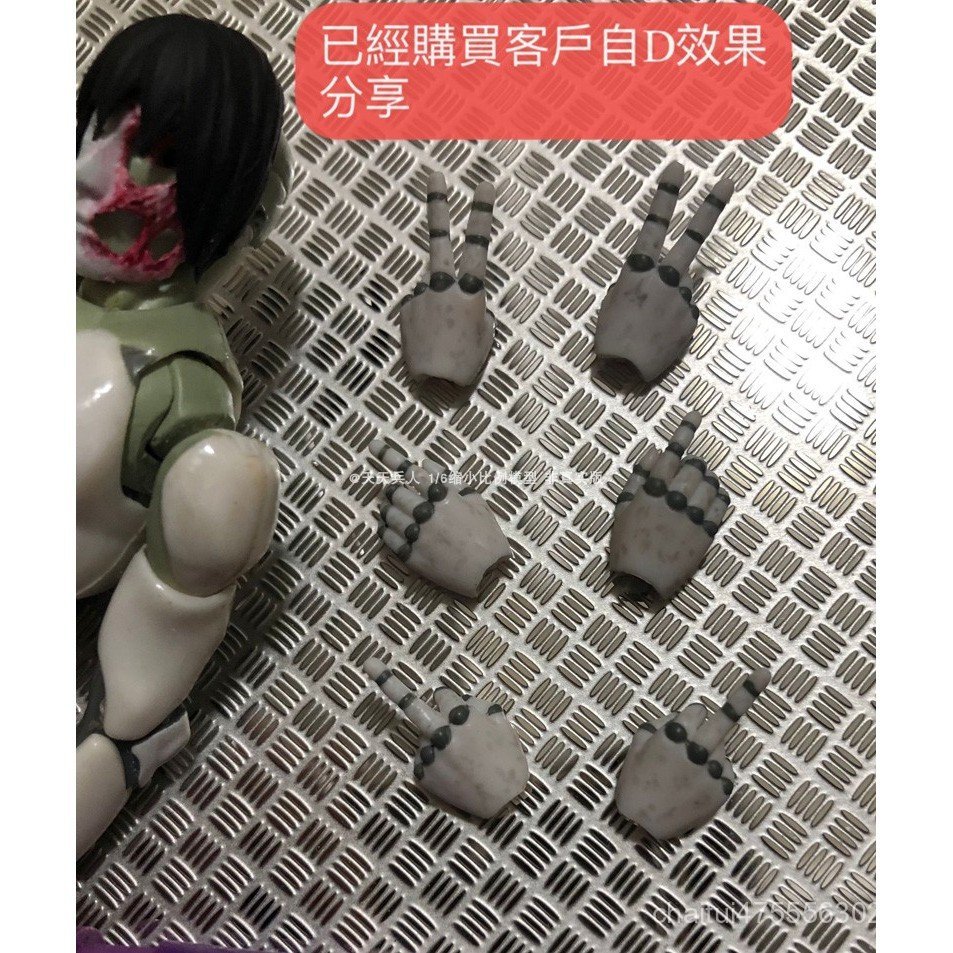 1 / 12 Model East Asian Heavy Industry Robot 6 Trắng Đen 2S003-004 0A0Z