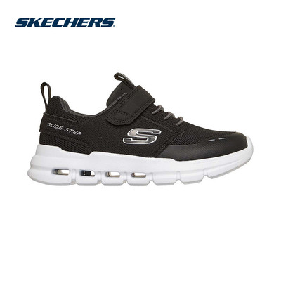 Giày Thể Thao Bé Trai Skechers Glide-Step Flow - 404172L-BLK